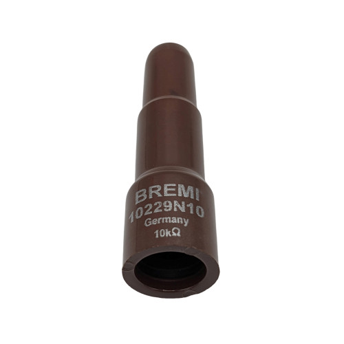 Bremi 10229N10 Zündkerzenstecker braun gerade 10kOhm entstört