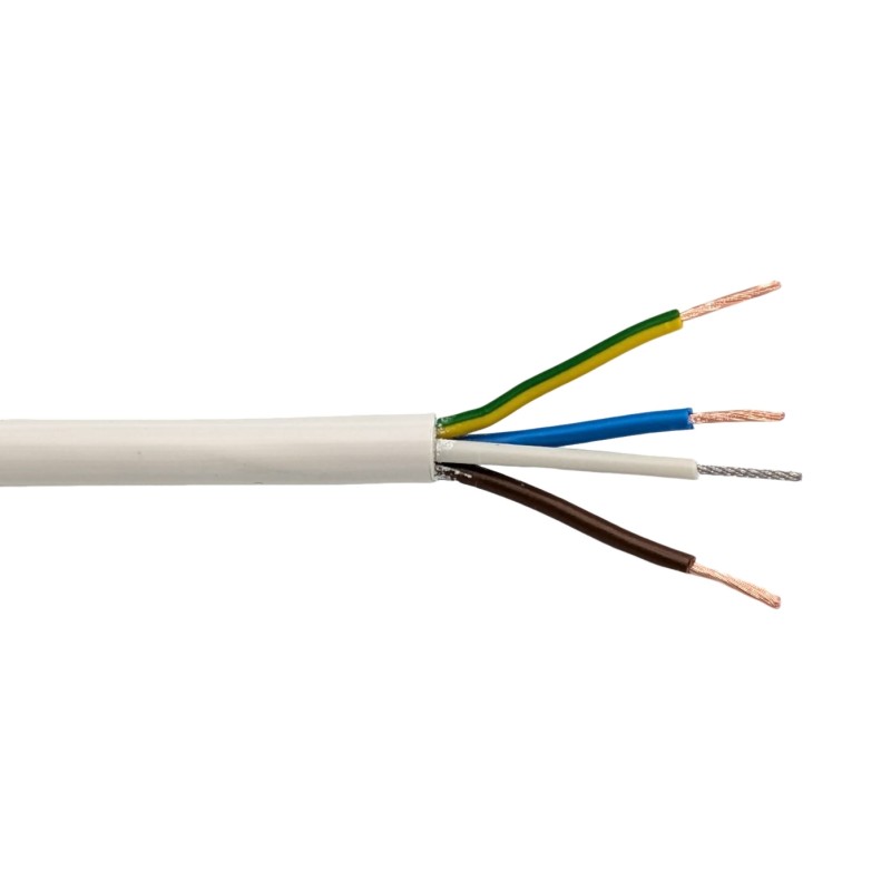 Grundkabel der Textilkabel mit Stahlseil 3G0,75