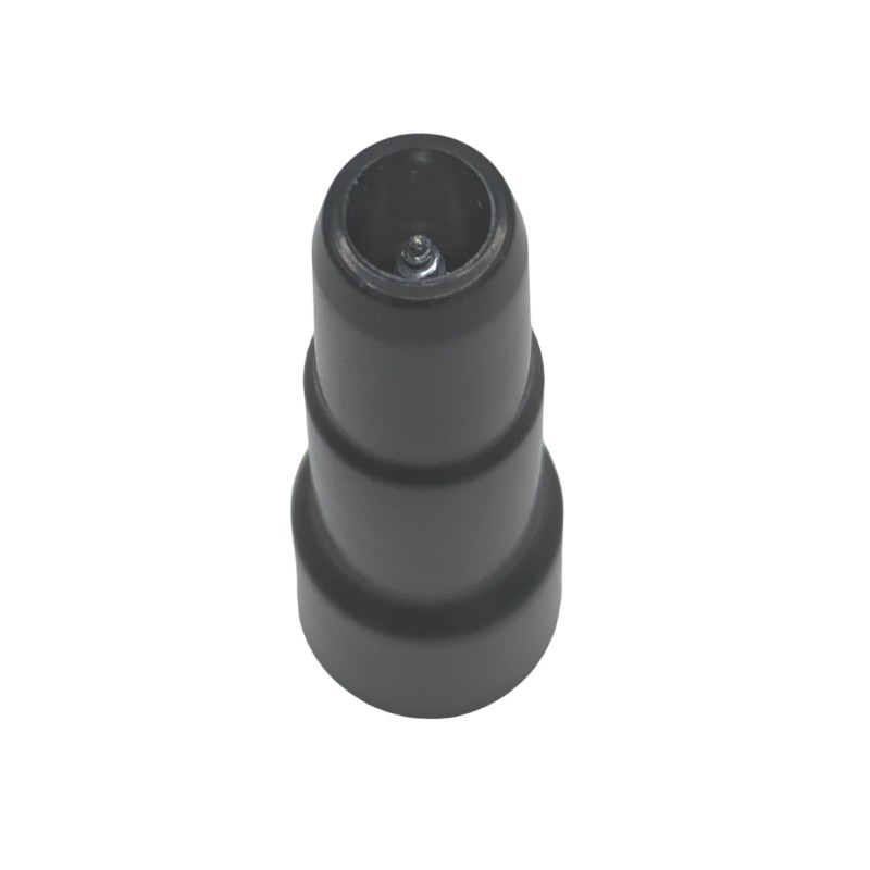 Bremi Zündkerzenstecker schwarz gerade 1kOhm entstört - Kabelanschluß mit Holzschraube