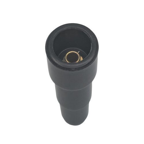 Bremi Zündkerzenstecker schwarz gerade 1kOhm entstört - Zündkerzenanschluß auf M4 Gewinde Bremi Zündkerzenstecker schwarz gerade 1kOhm entstört - Zündkerzenanschluß auf M4 Gewinde