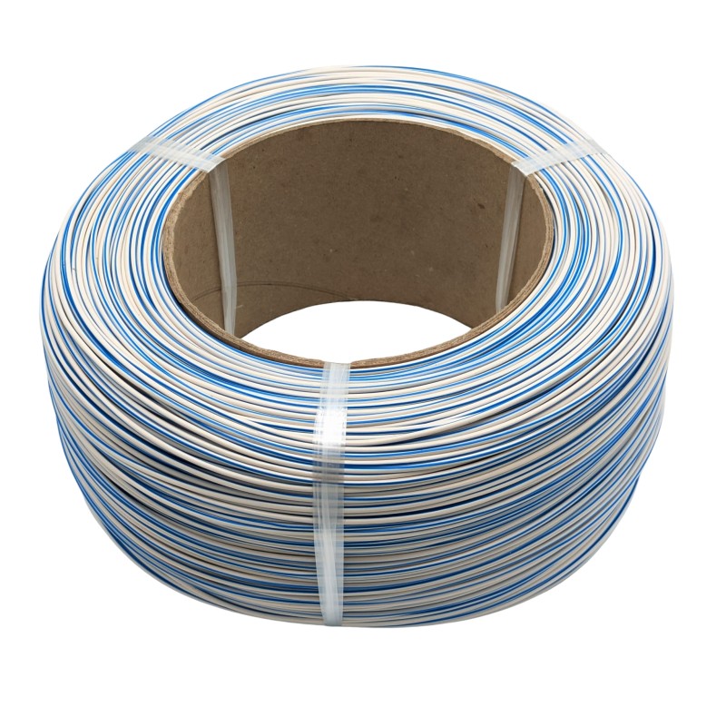 FLRY Fahrzeugleitung, Fahrzeugkabel 1,0qmm weiß-blau