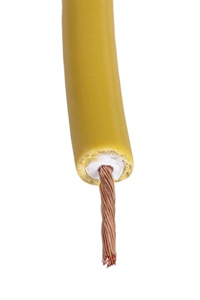 Zündleitung PVC 7mm gelb