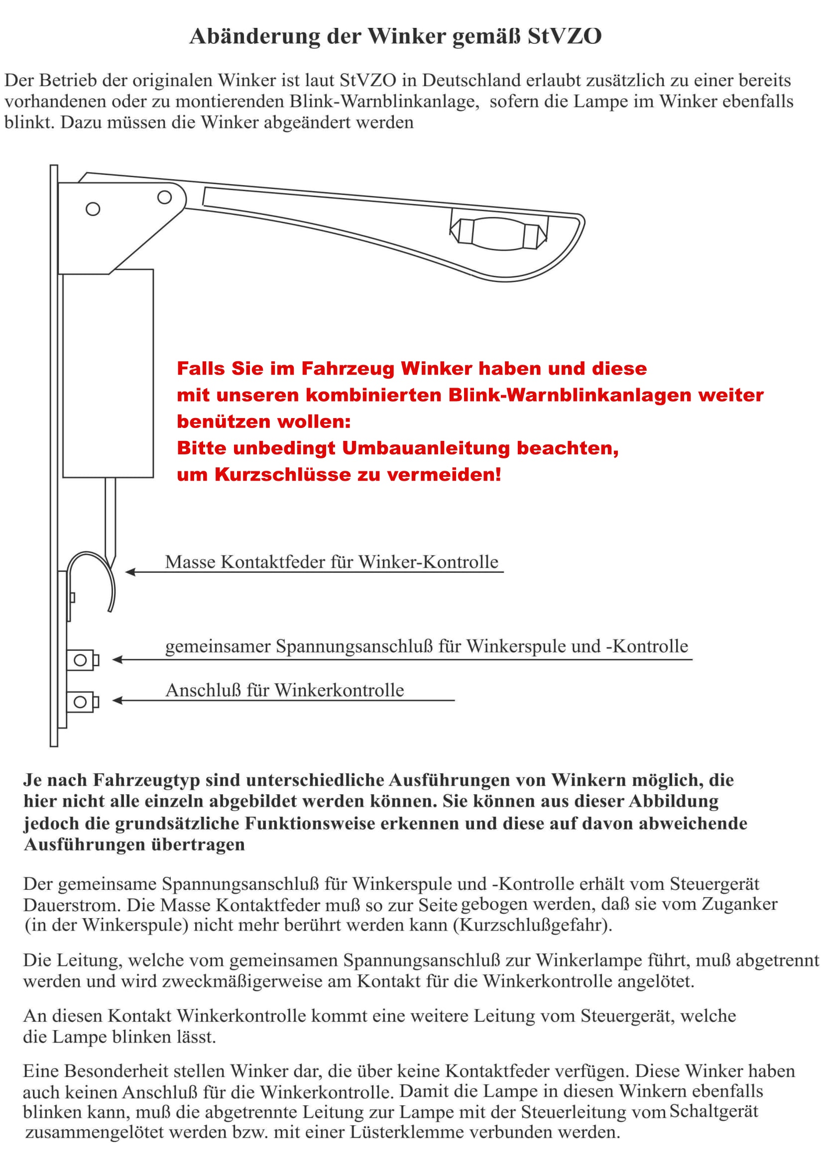 KM Blink-Warnblinkgeber 6 Volt Einkreis, Kombinierte Blink-Warnblinkanlage, Blink-Warnblinkgeber, Relais und Schalter