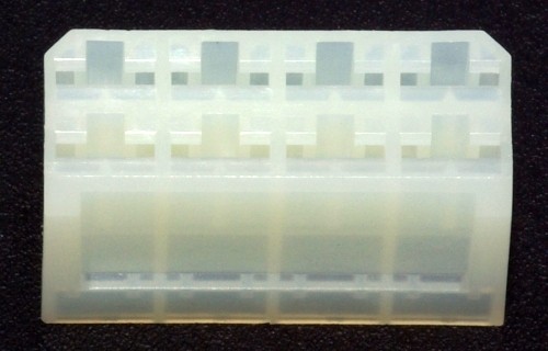 Standard 6,3mm Buchsengehäuse 8-polig