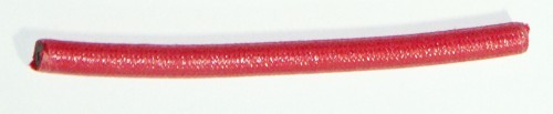 Textilumflochtene Zündleitung 7mm rot
